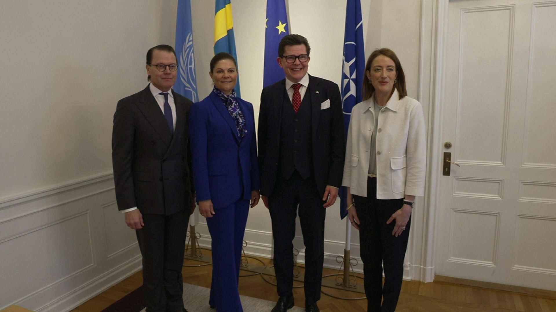 Official visit by Roberta METSOLA, EP President to Stockholm (Sweden) - Meeting with H.R.H Victoria, the Crown Princess of the Kingdom of Sweden: extracts